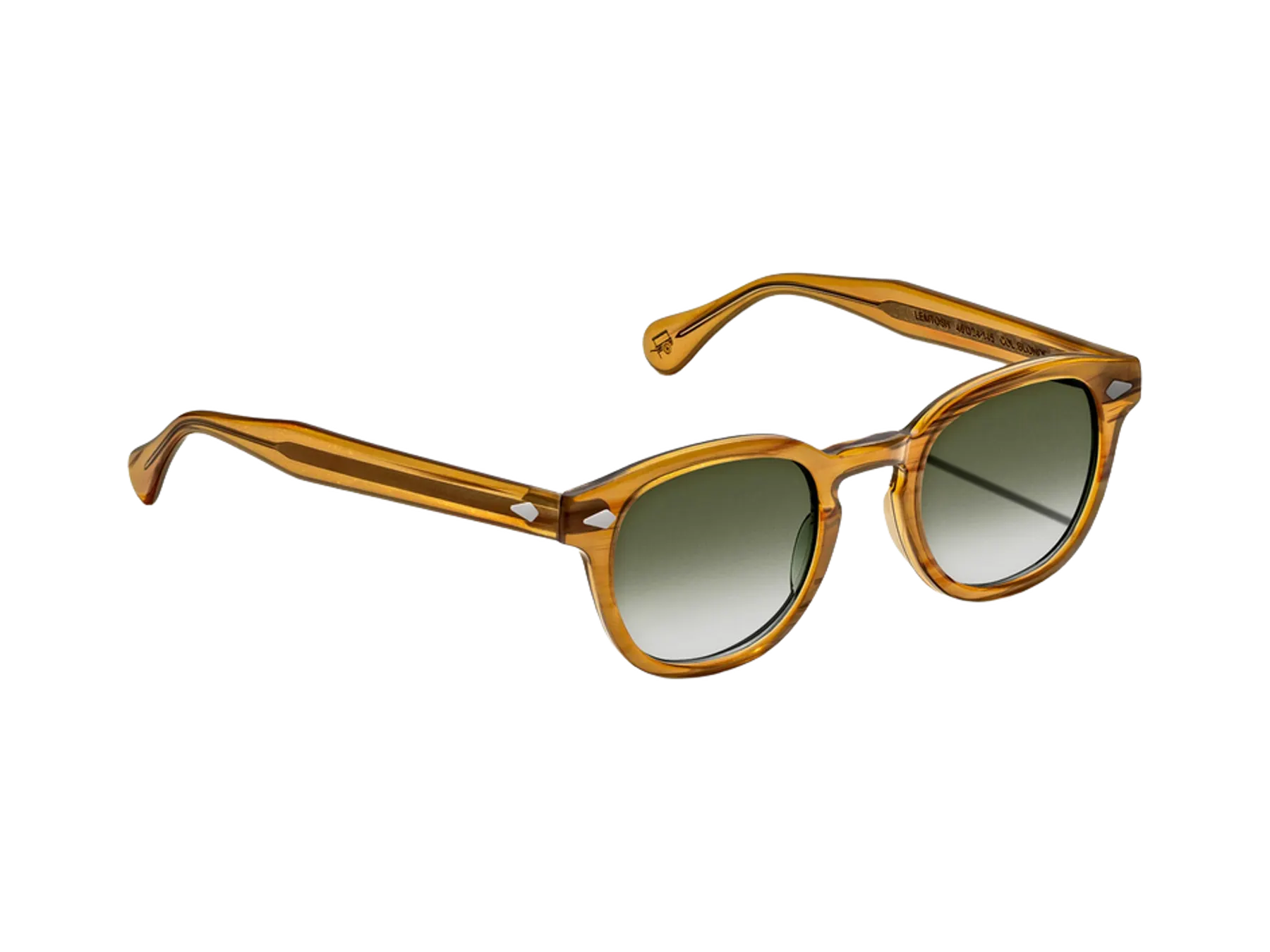 Moscot Lemtosh Sun sunčane naočare, boja Blonde, staklo G-15 Fade, pogled iz ugla