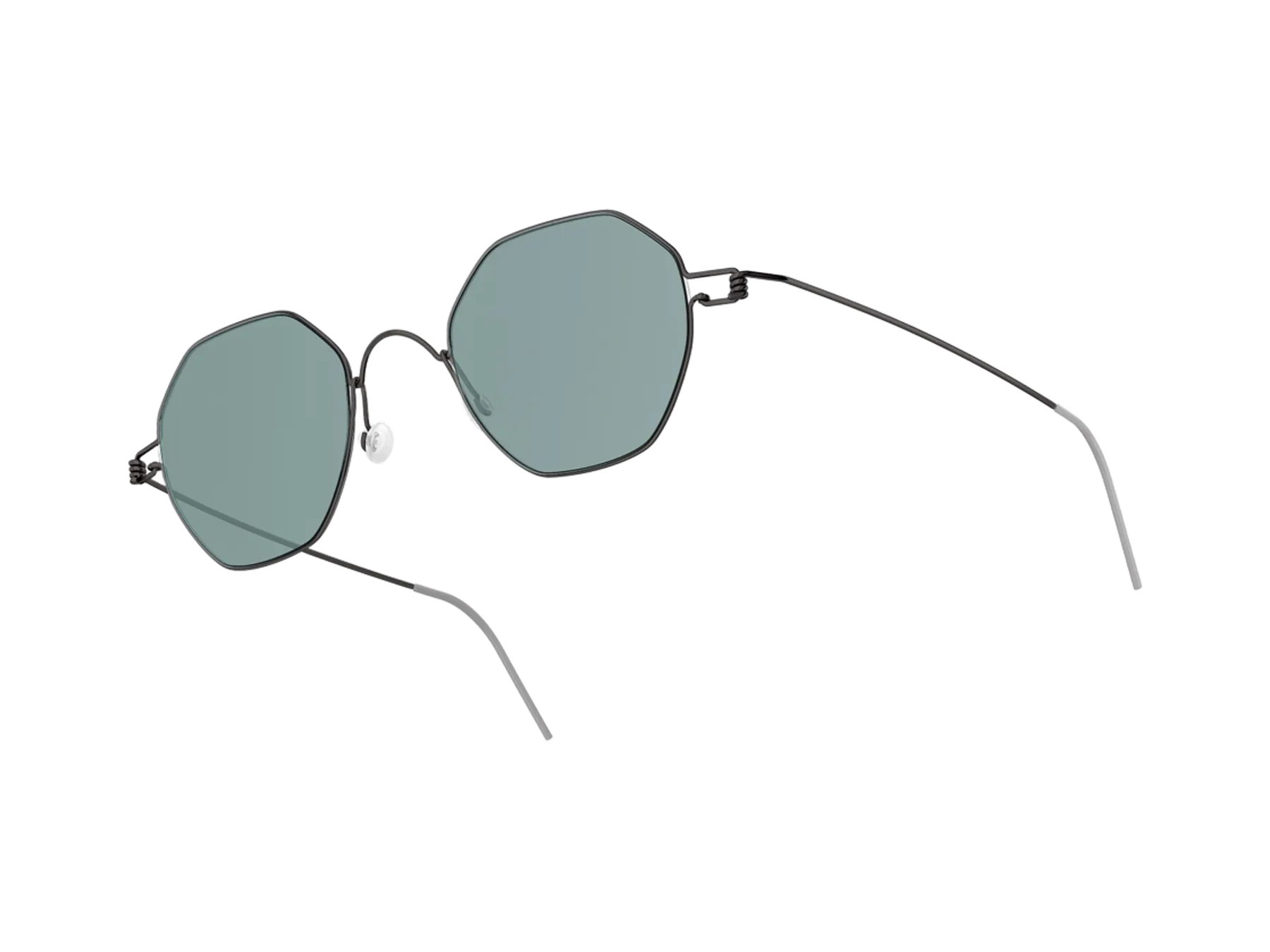 Lindberg Sun Titanium 8218 sunčane naočare, boja black polished, pogled iz ugla