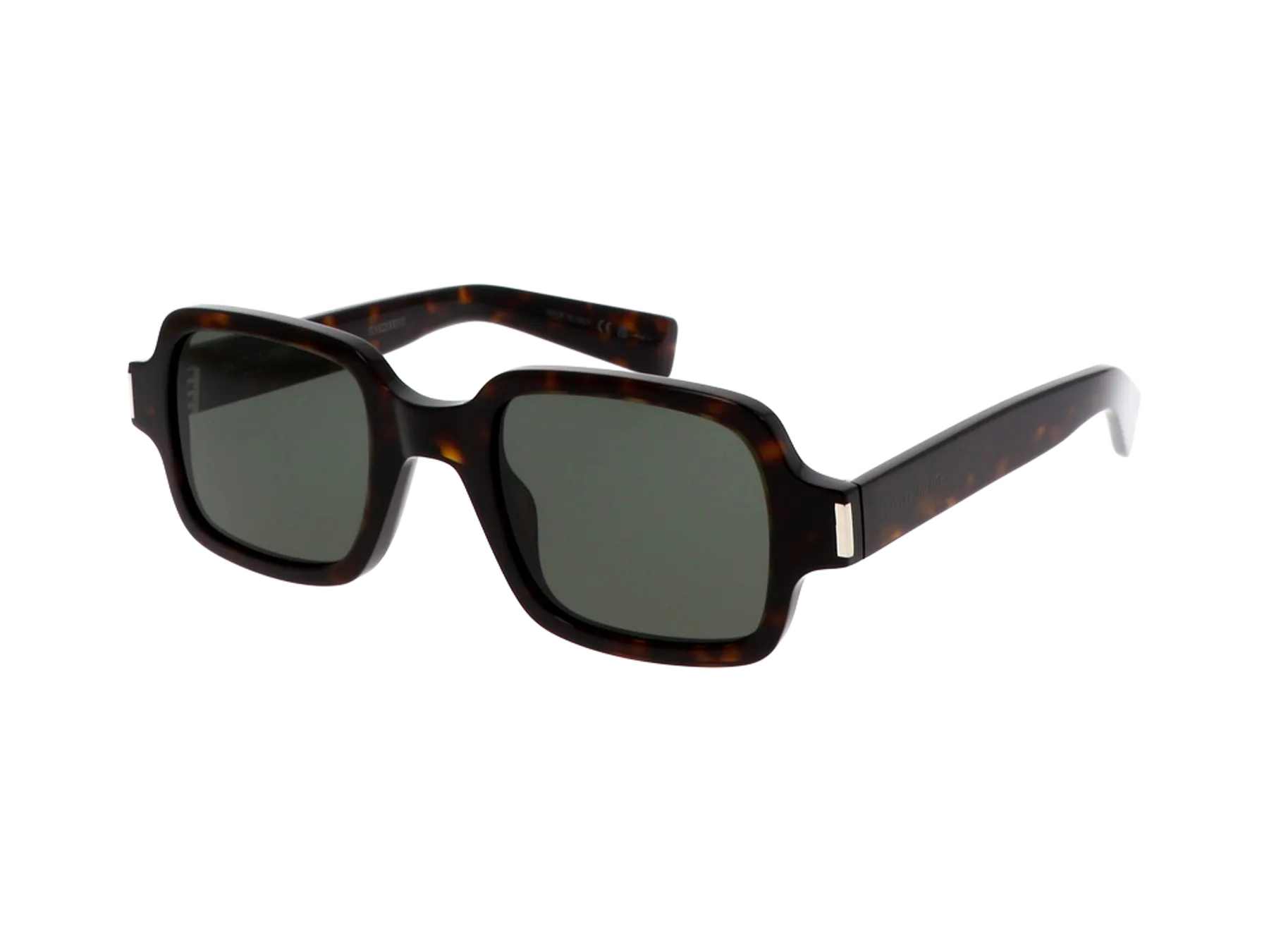 Saint Laurent SL 720 sunčane naočare, boja Havana, pogled iz ugla