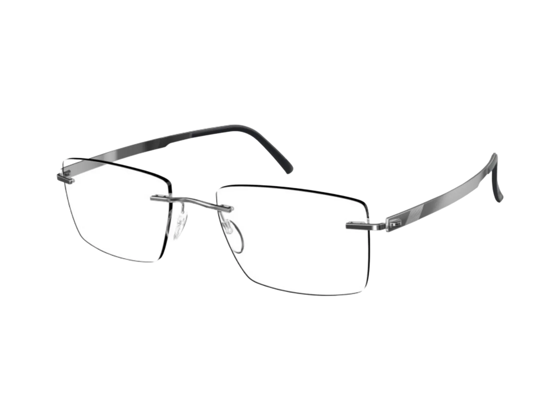 Silhouette Venture 5558 KY dioptrijske naočare, boja Pure Rhodium, pogled spreda