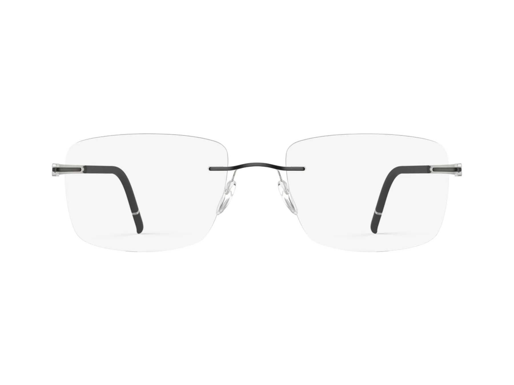 Silhouette Momentum 5529 GH dioptrijske naočare, boja Titanium / Iceland Black, pogled spreda