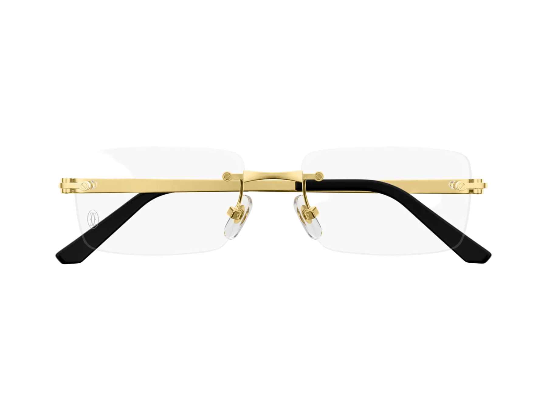 Cartier Santos de Cartier CT0511O dioptrijske naočare, boja Gold, pogled spreda