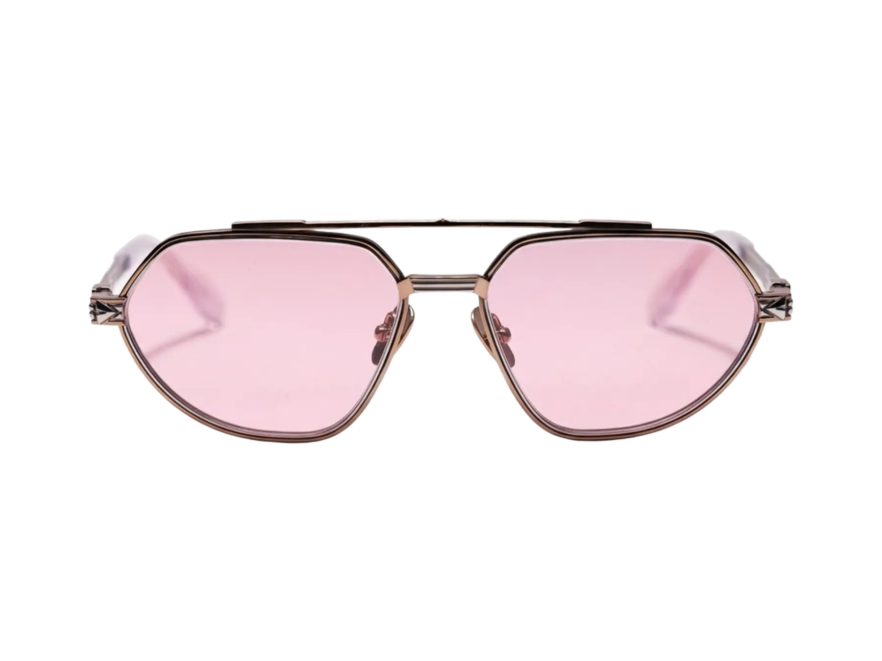 Pray Maya sunčane naočare, boja Rose Gold Silver/Pink, pogled spreda