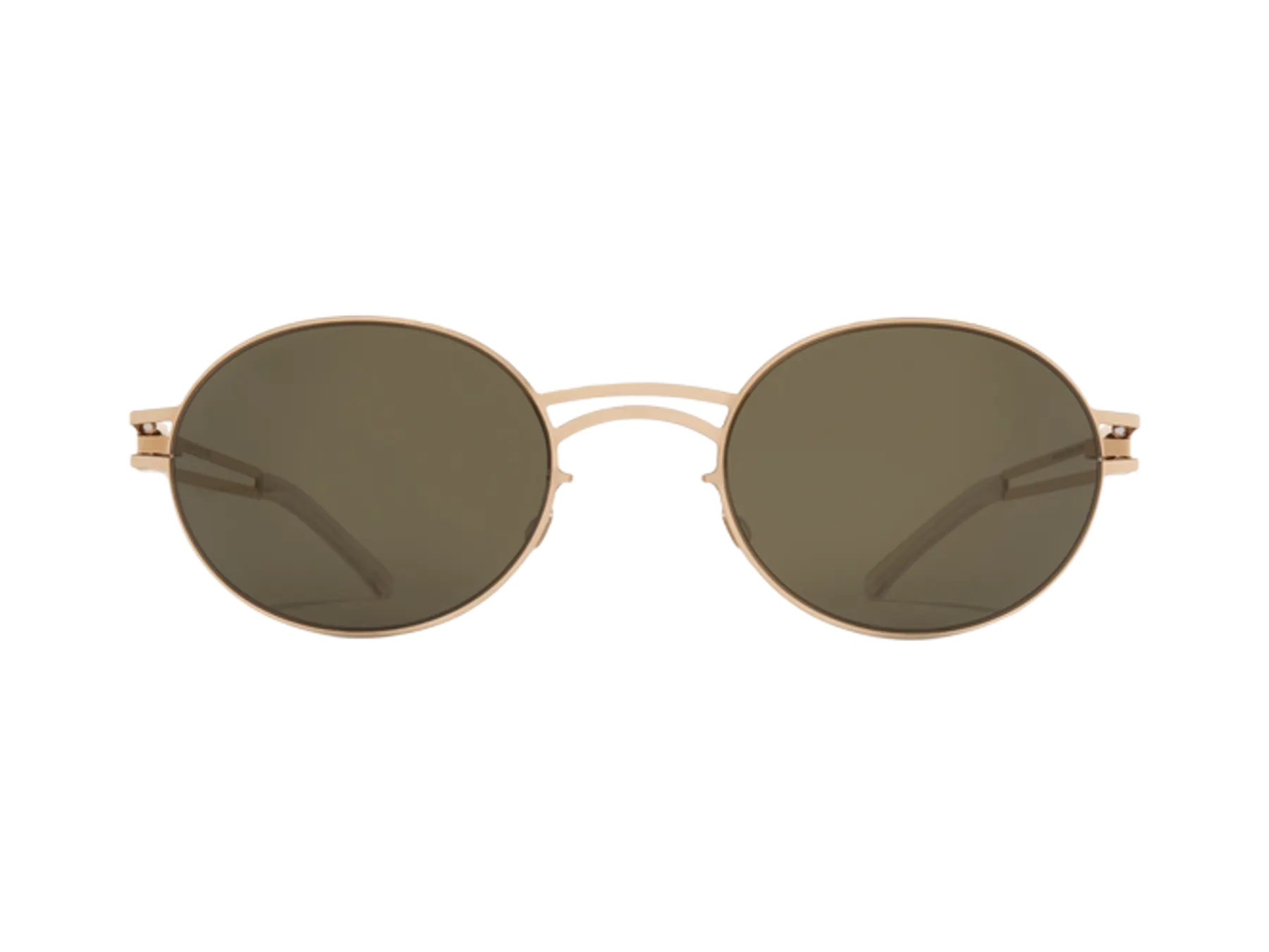 Mykita Dada naočare, boja Champagne Gold, pogled spreda