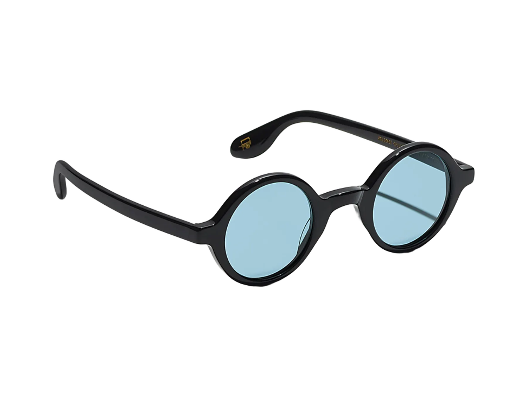 Moscot Zolman Sun sunčane naočare, boja Black, staklo Blue, pogled iz ugla