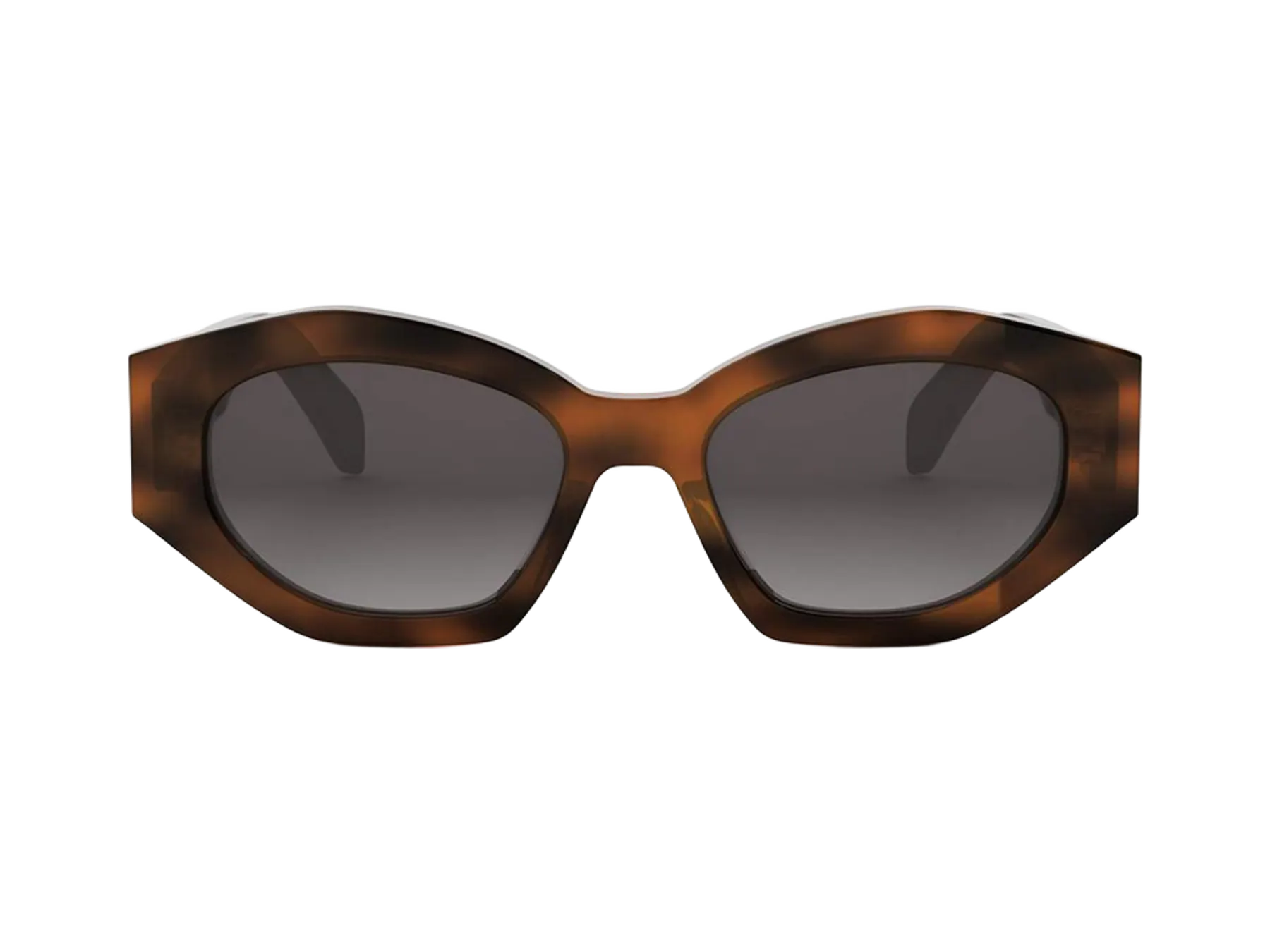 Celine Triomphe 08 CL40238U sunglasses, colour Shiny Havana, front view