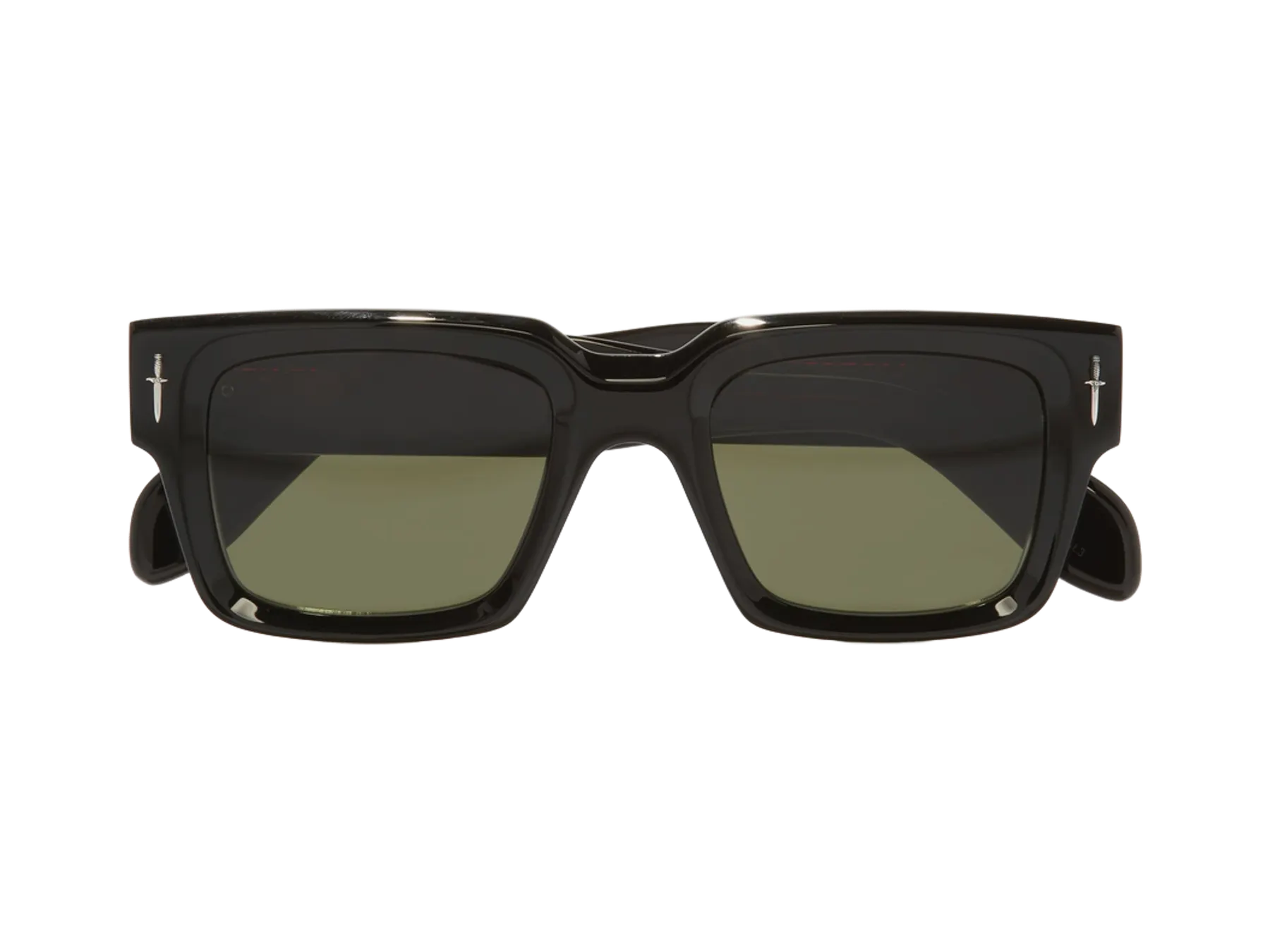 Cutler and Gross The Great Frog Titan sunglasses, colour Black on Red, front view