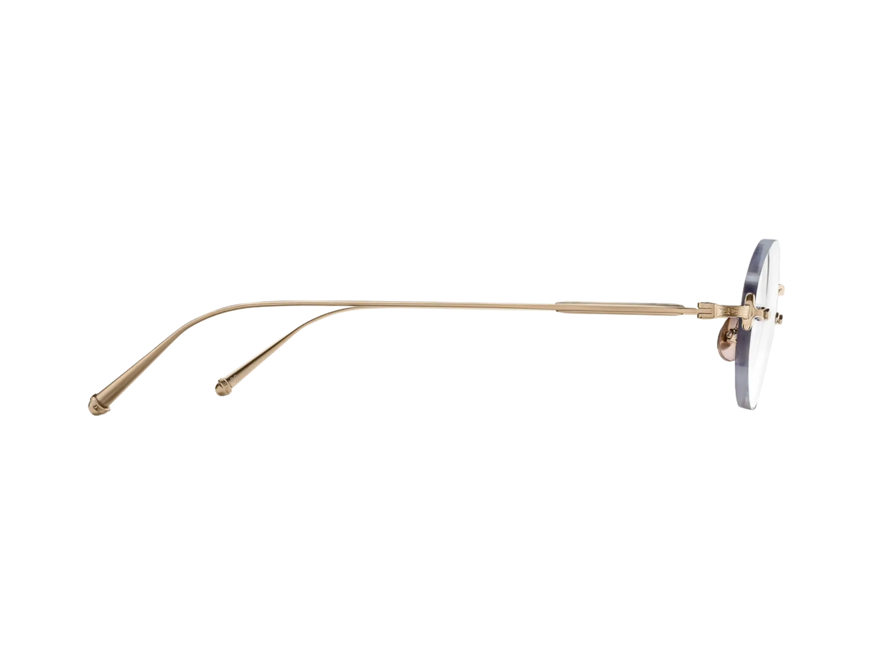 Matsuda M5002 optical glasses, colour Brushed Gold, left temple