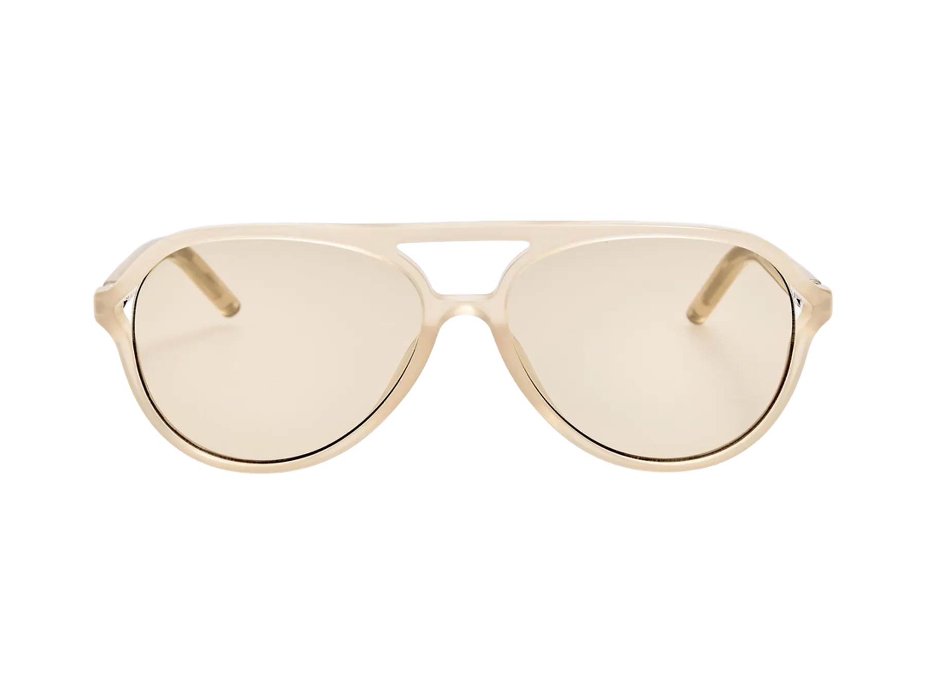Jacquemus Pastro sunčane naočare, boja Nude, pogled spreda