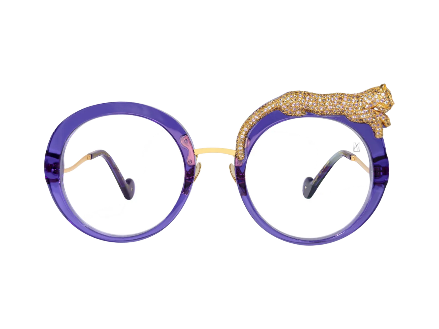 Anna-Karin Karlsson Rose et la Roue Optical dioptrijske naočare, boja Purple, pogled spreda