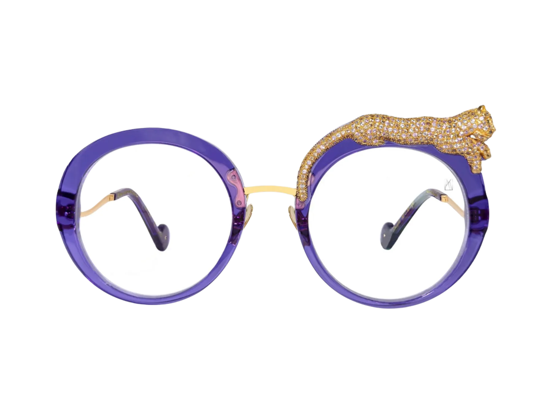 Anna-Karin Karlsson Rose et la Roue Optical dioptrijske naočare, boja Purple, pogled spreda
