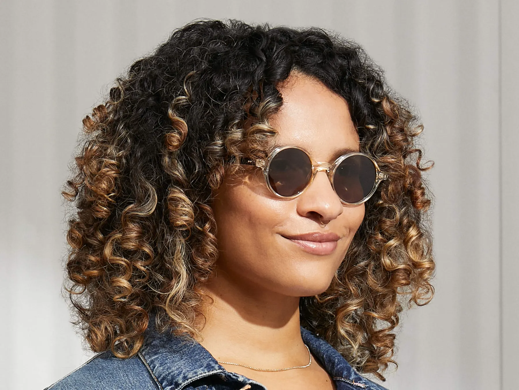 Moscot Scooch Sun sunčane naočare, boja Flesh/Tortoise, staklo G-15, na licu