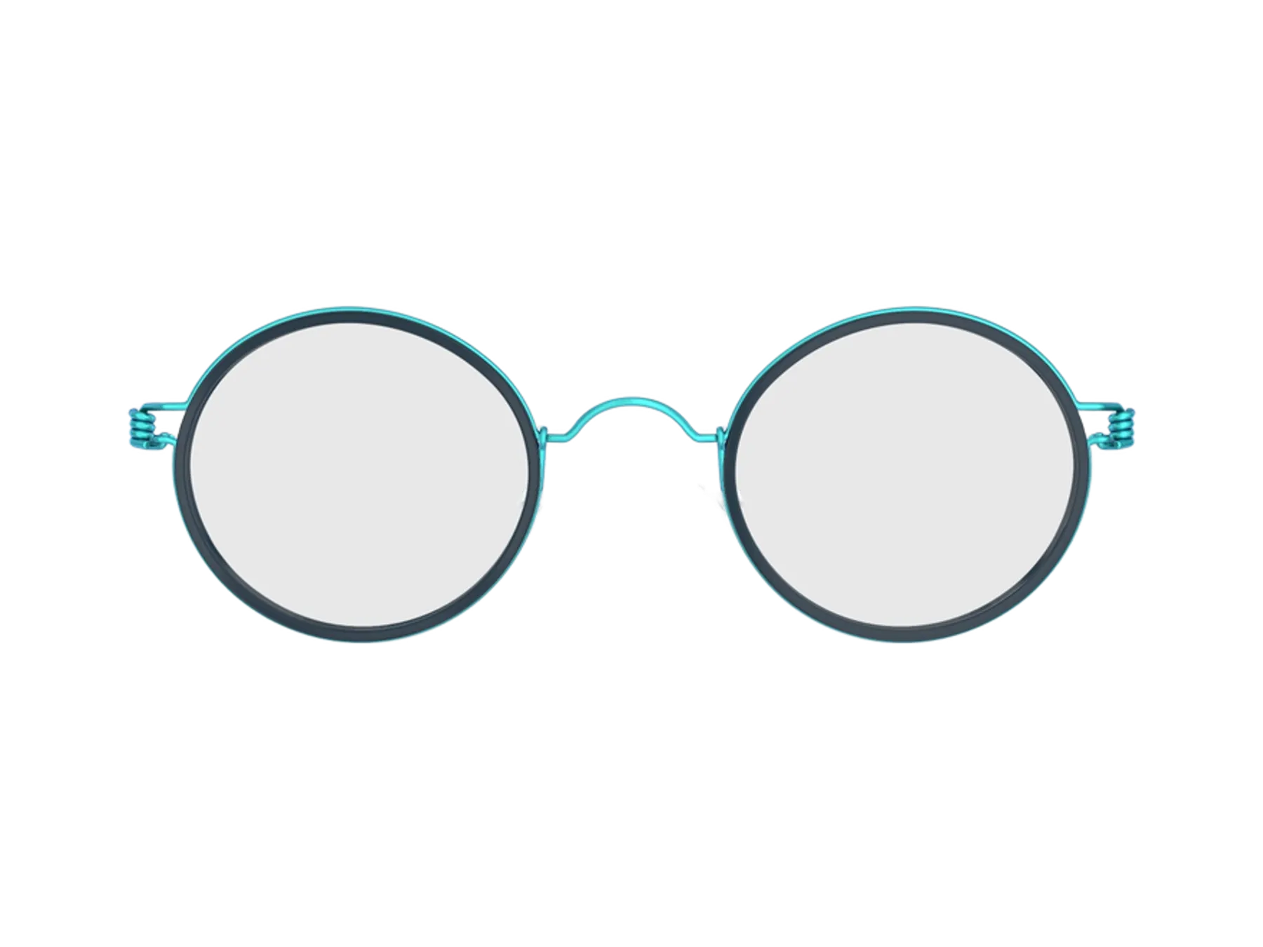 Lindberg Air Titanium Rim Harley dioptrijske naočare, boja teal / dark petroleum, pogled spreda