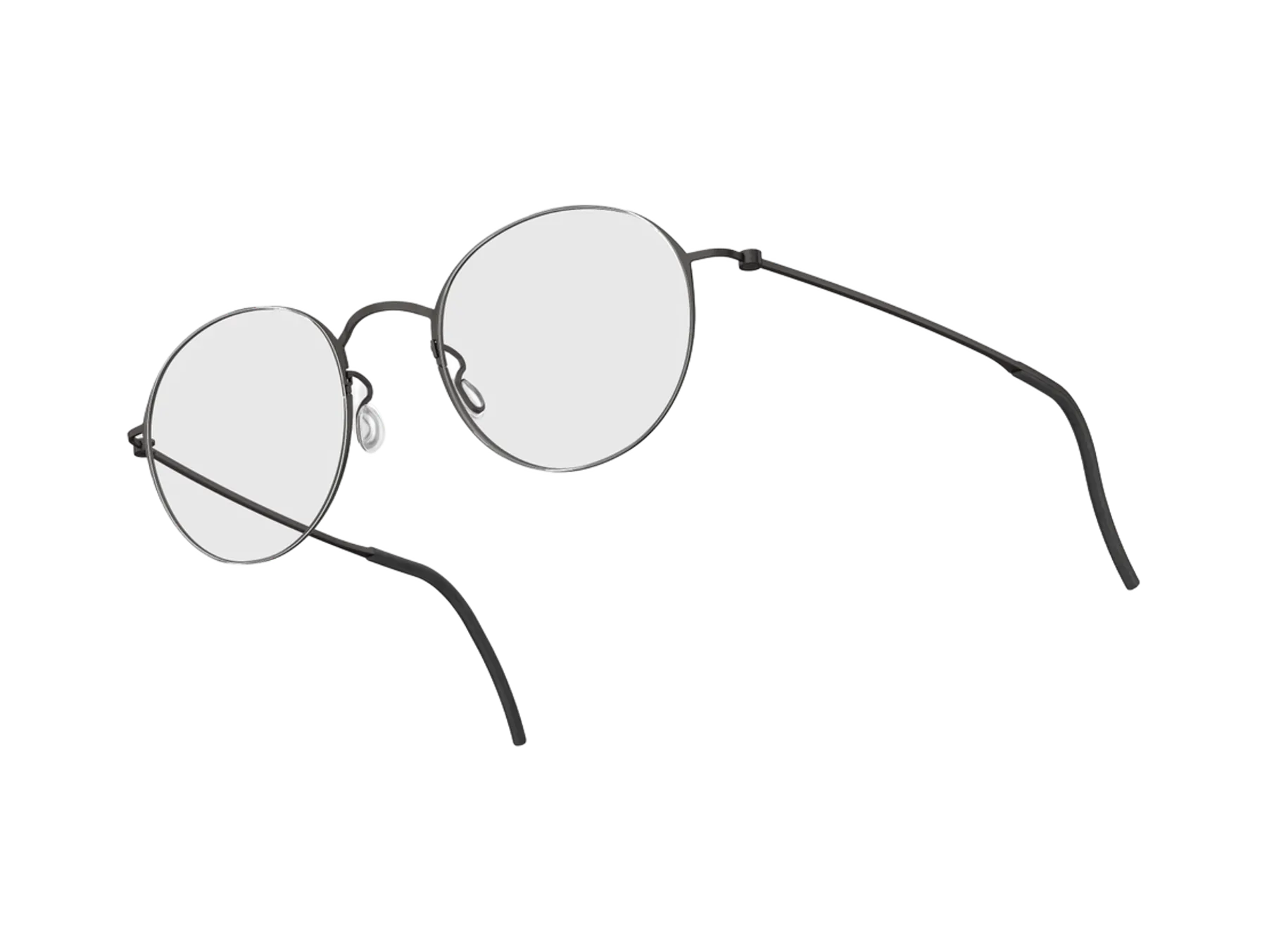Lindberg Thintanium 5504 dioptrijske naočare, boja black, pogled iz ugla