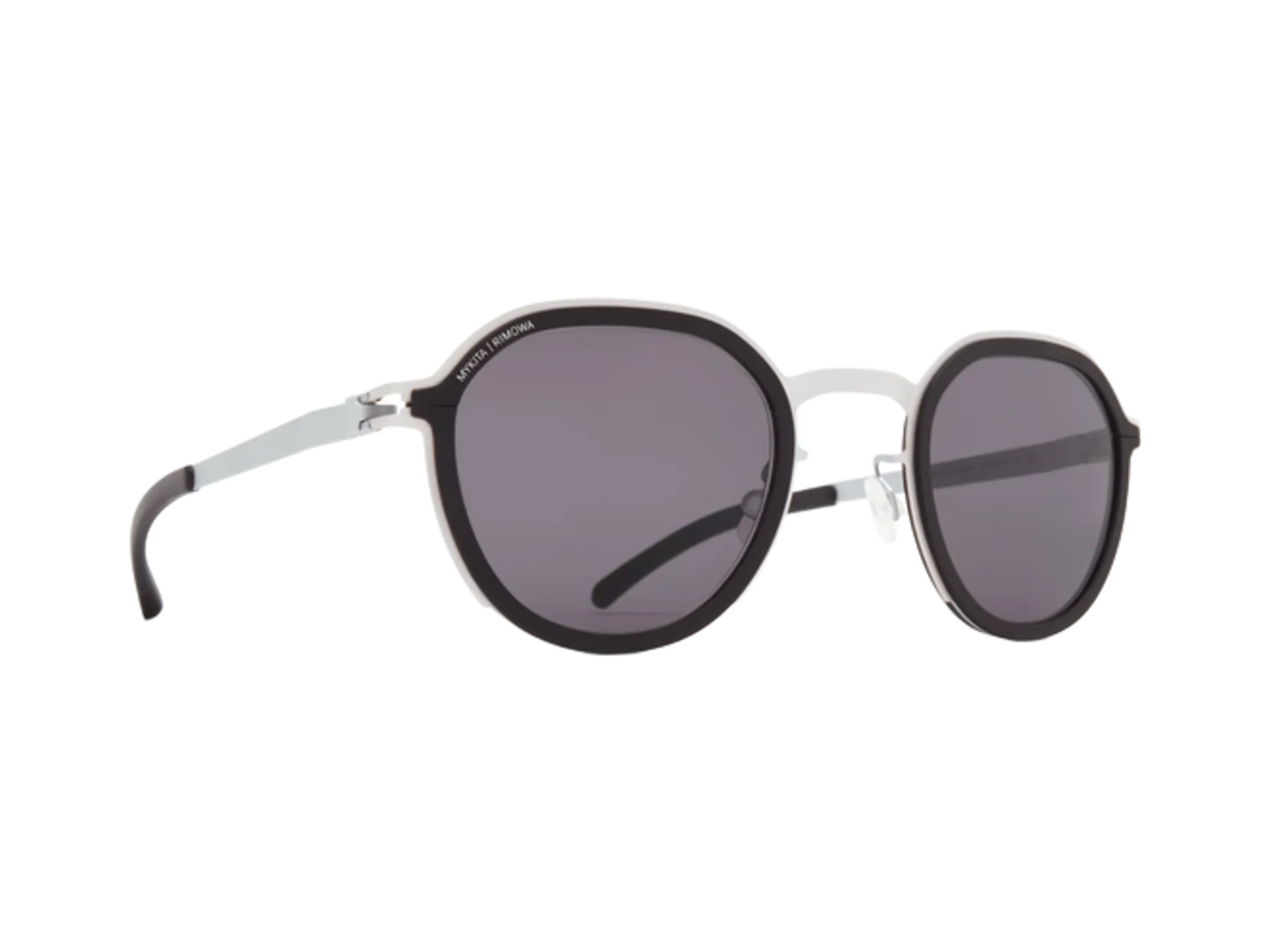 Mykita MR001 naočare, boja White Silver/Black, pogled iz ugla