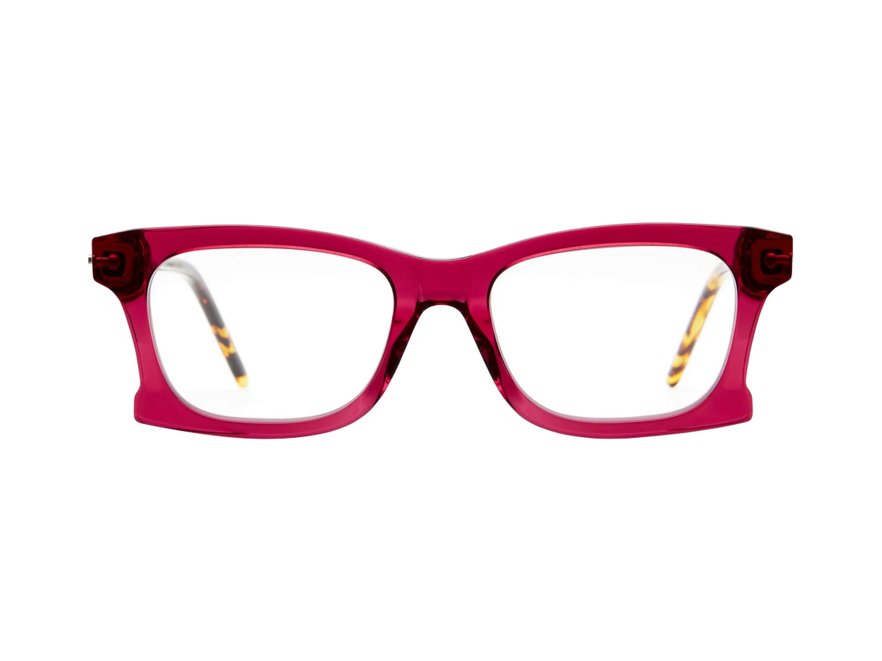 Kuboraum D75 dioptrijske naočare, boja Magenta, acetat, prednja strana