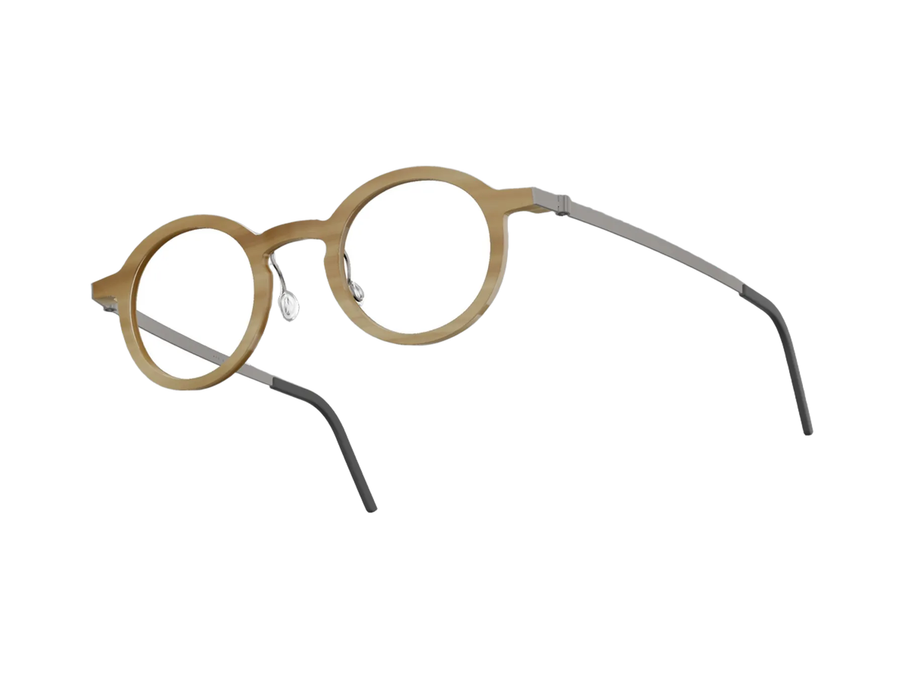 Lindberg Buffalo Titanium 1855 dioptrijske naočare, boja light brown, pogled iz ugla