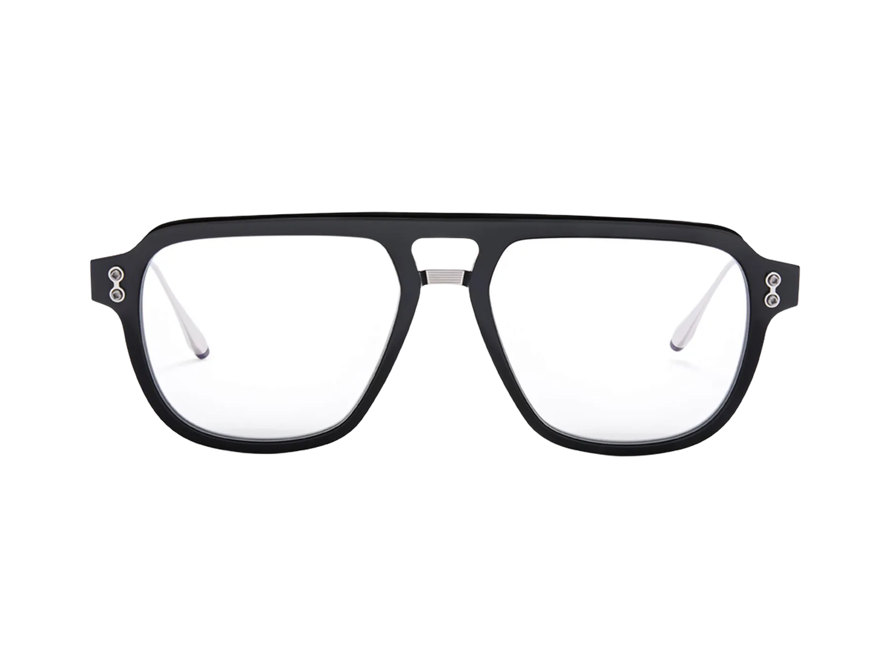 Akoni Argo dioptrijske naočare, boja Black/Shiny Palladium, spreda
