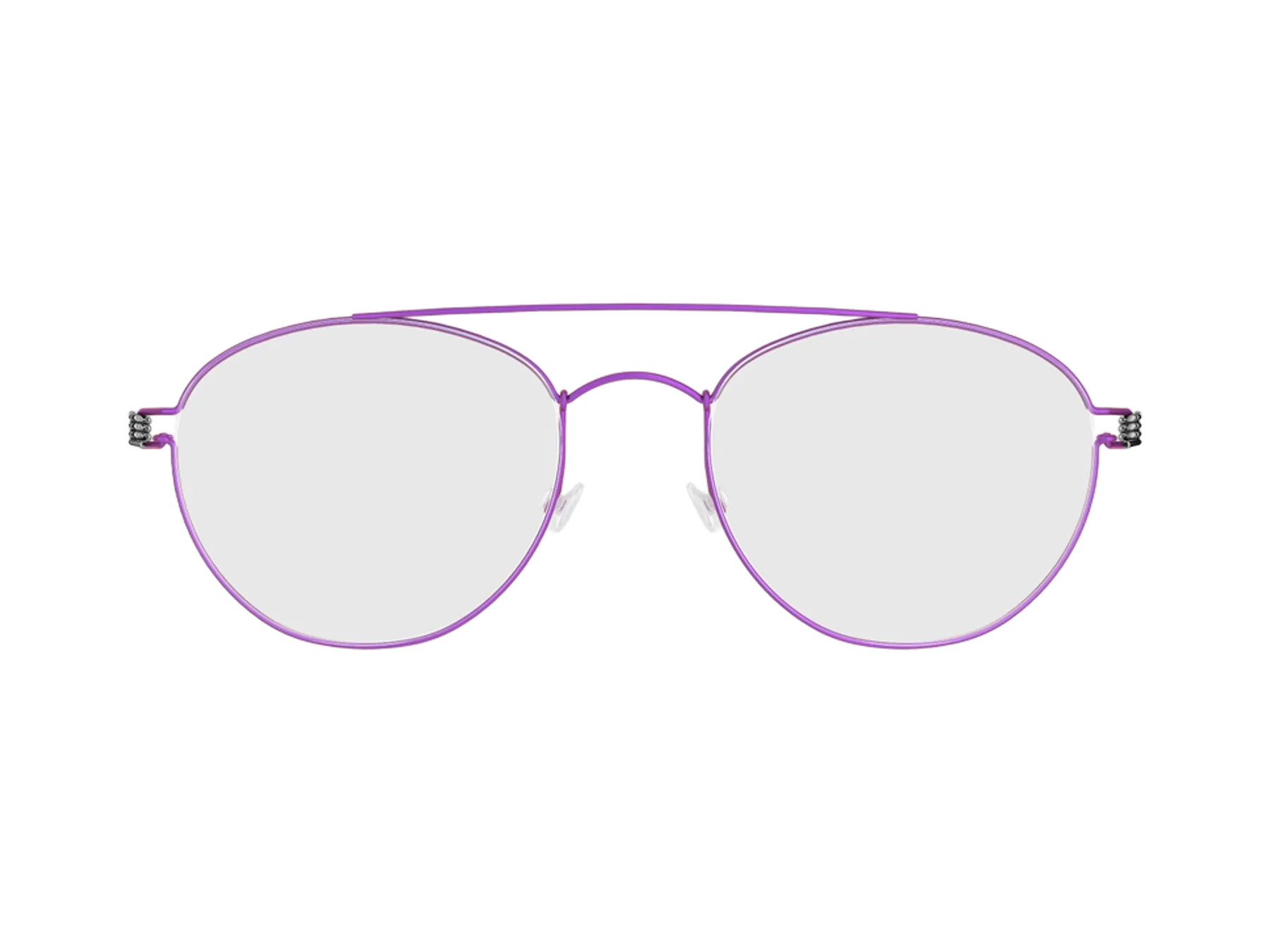 Lindberg Air Titanium Rim Christoffer dioptrijske naočare, boja purple, pogled spreda