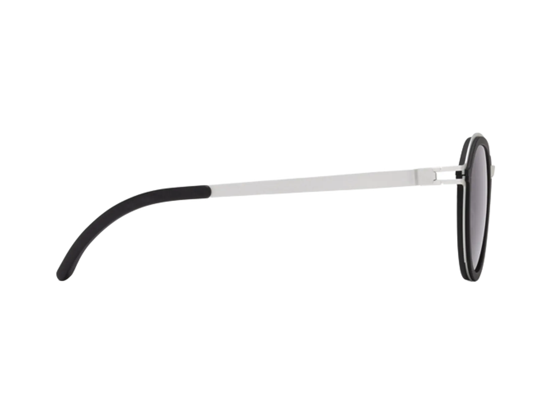 Mykita MR001 naočare, boja White Silver/Black, desna drška