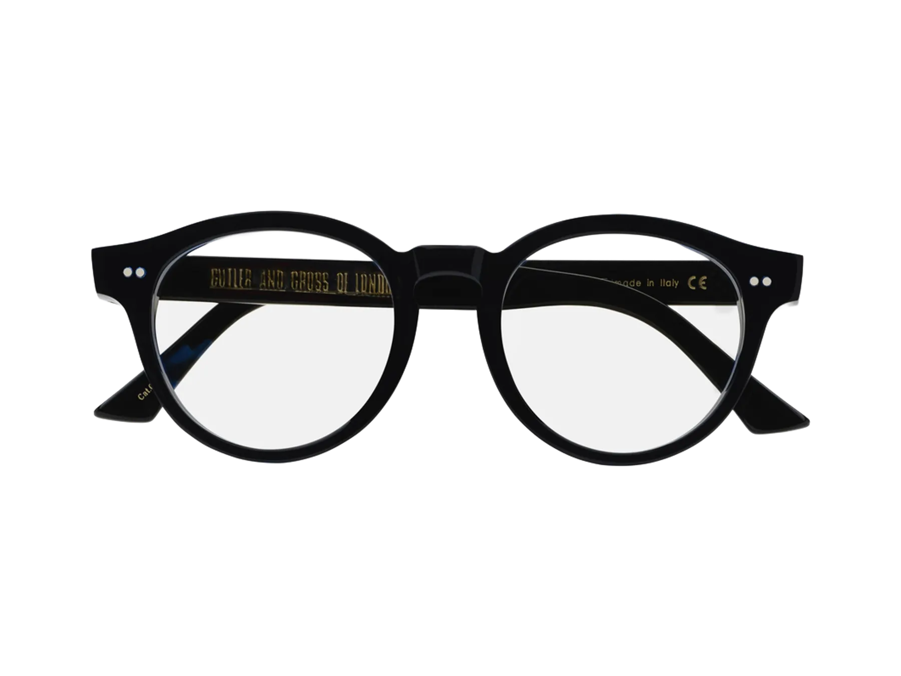 Cutler and Gross 1378 Small Optical dioptrijske naočare, boja Black, sklopljene drške