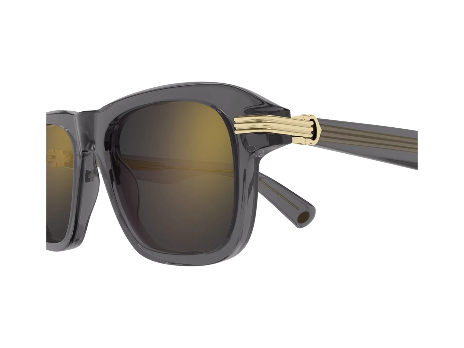 Cartier Première de Cartier CT0657S sunčane naočare, boja Grey, detalj ugla i šarke