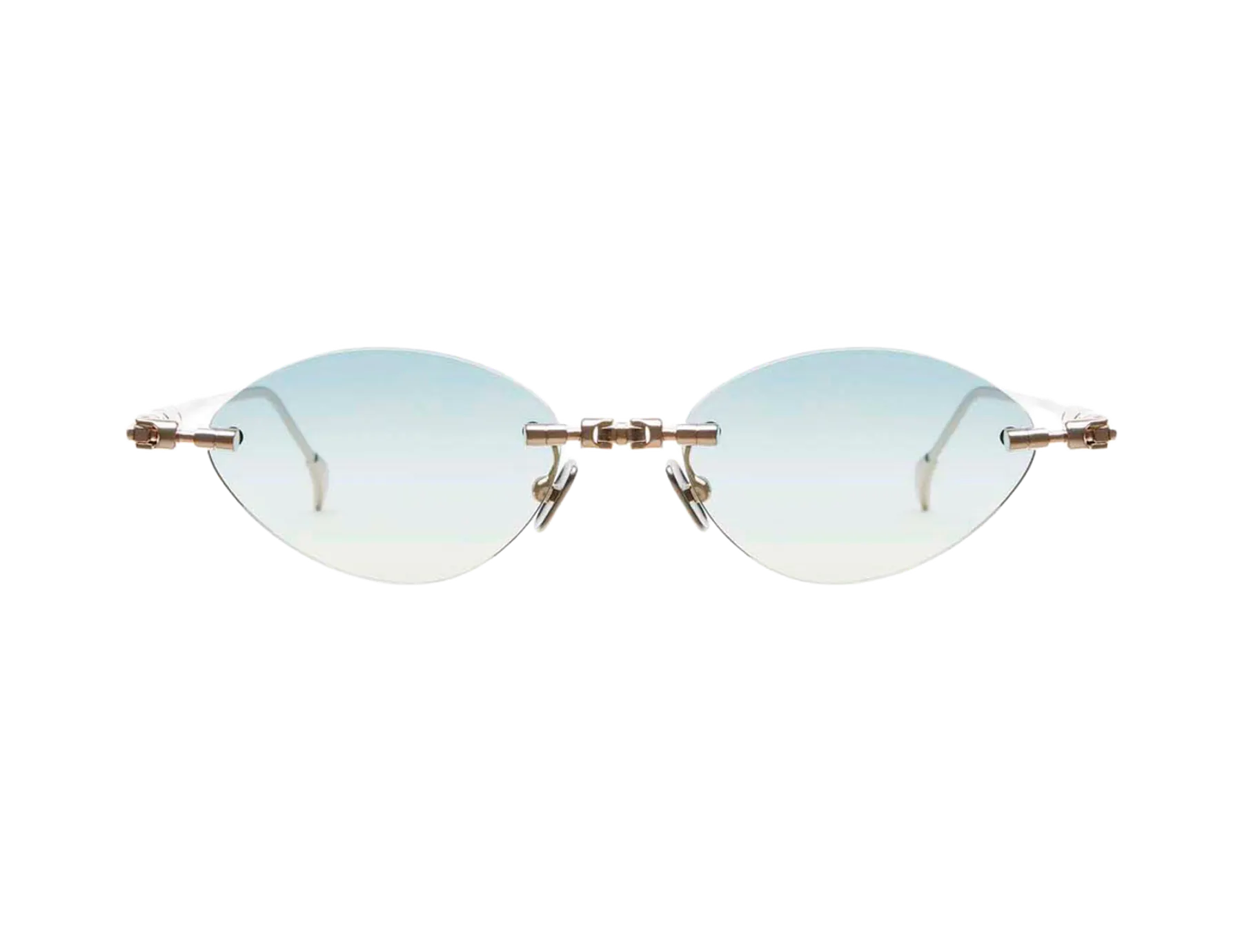 Kuboraum H65 sunčane naočare, boja Rose Gold, pogled spreda