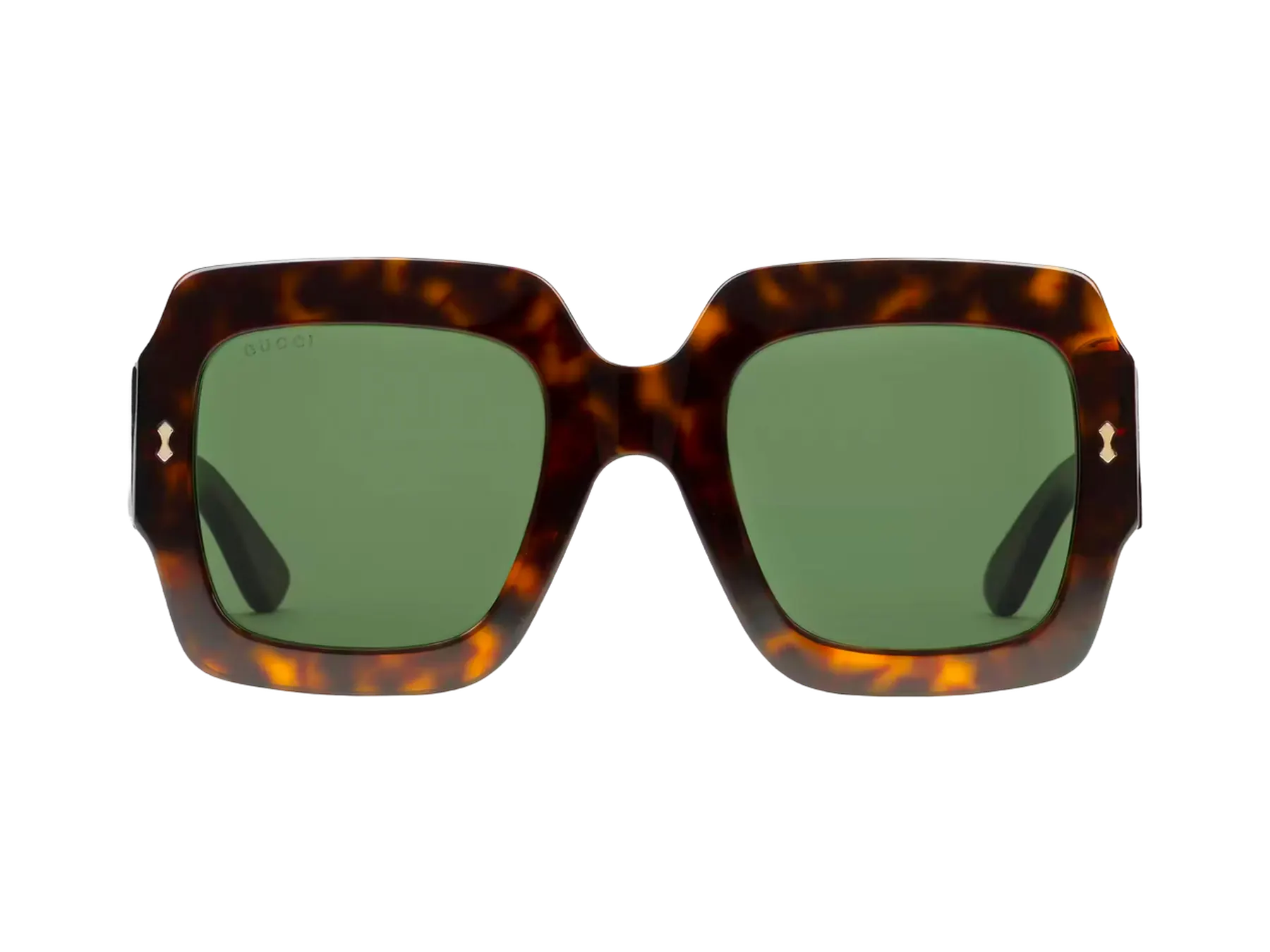 Gucci GG1111S sunglasses, colour Dark Havana, front view
