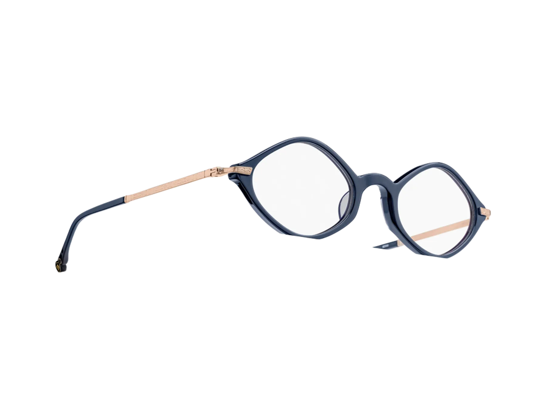 Matsuda M2066 naočare, boja Navy Rose Gold, pogled pod uglom