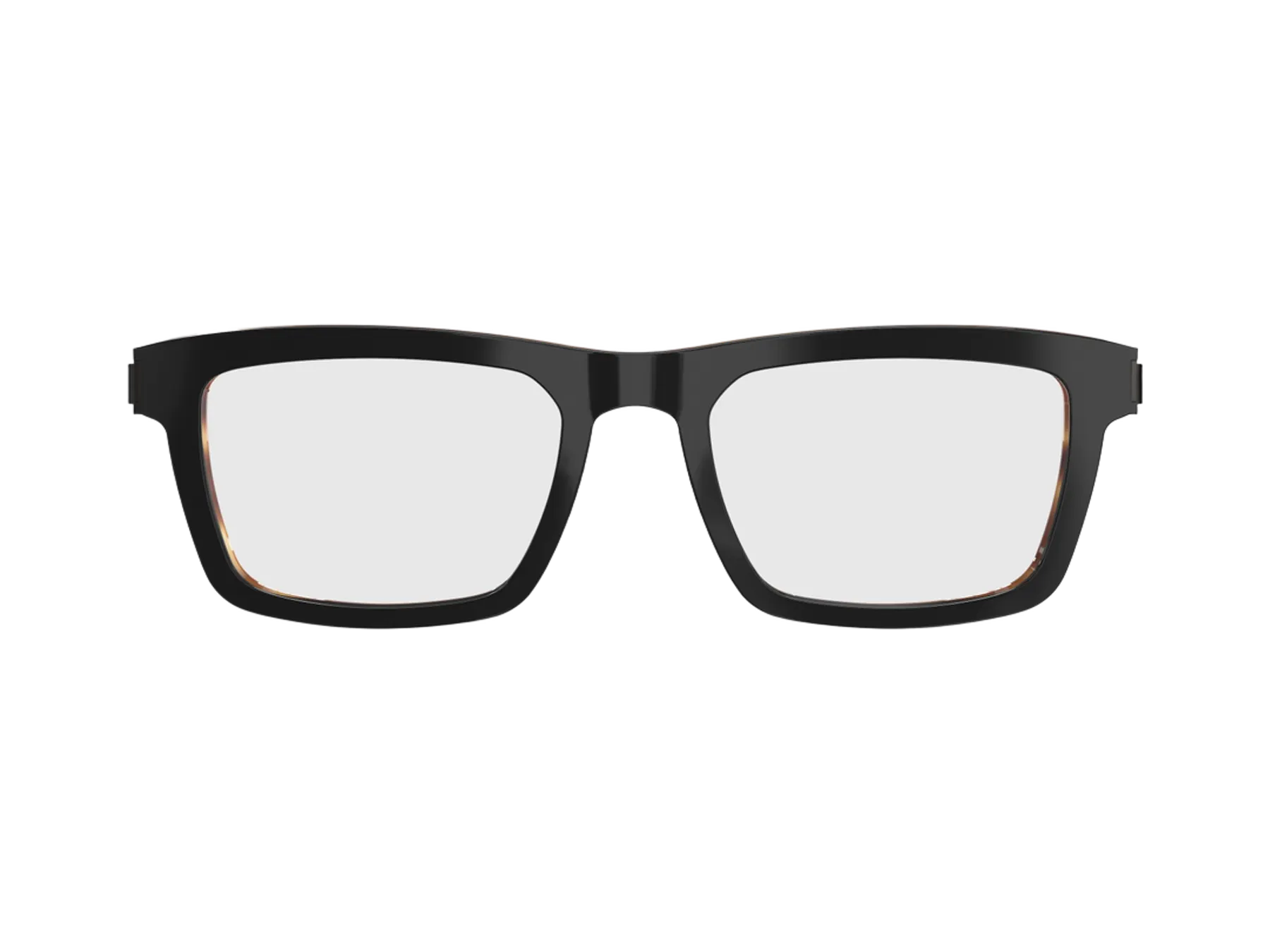 Lindberg Acetanium 1268 dioptrijske naočare, boja havana/black polished, pogled spreda
