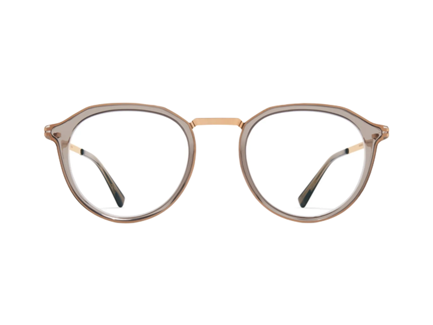 Mykita Paulson naočare, boja Champagne Gold/Clear Ash, pogled spreda