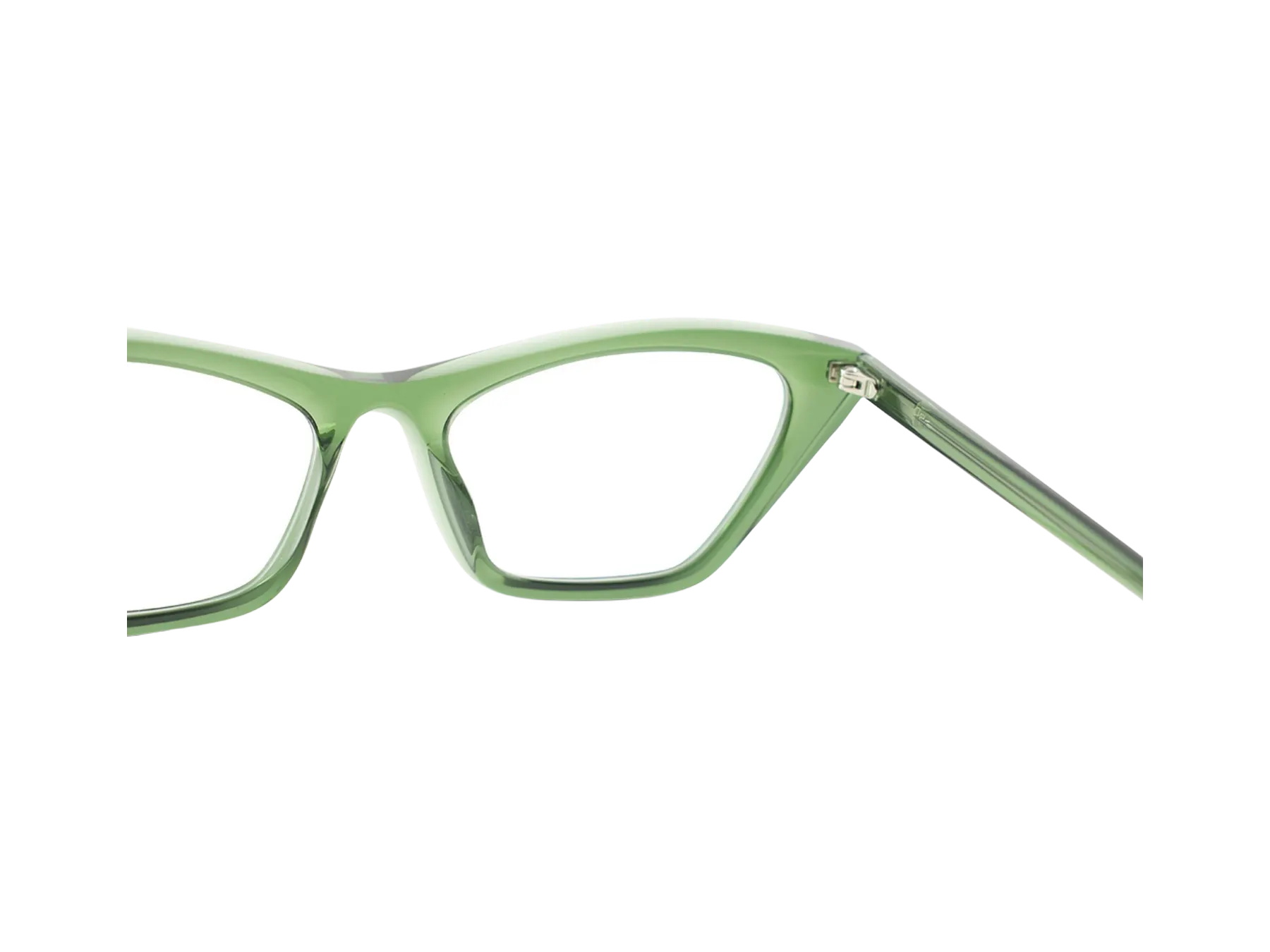 Theo Mille+89 dioptrijske naočare, boja Transparent Chromiumoxide Green, detalj