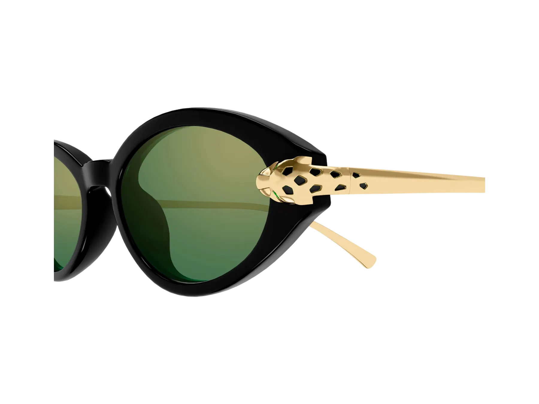 Cartier Panthère de Cartier CT0634S sunčane naočare, boja Black/Gold, detalj