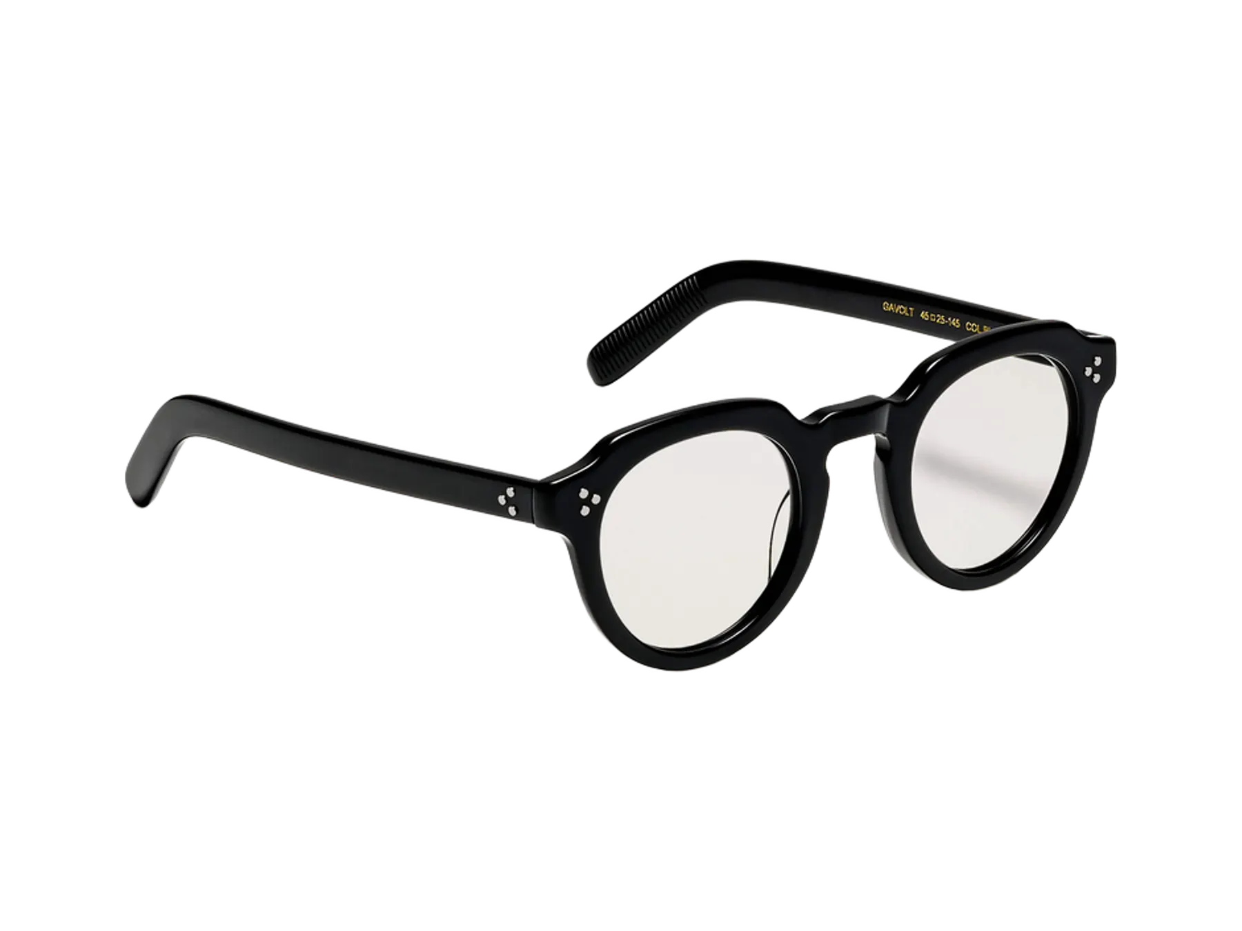 Moscot Gavolt dioptrijske naočare, boja Black, pogled iz ugla
