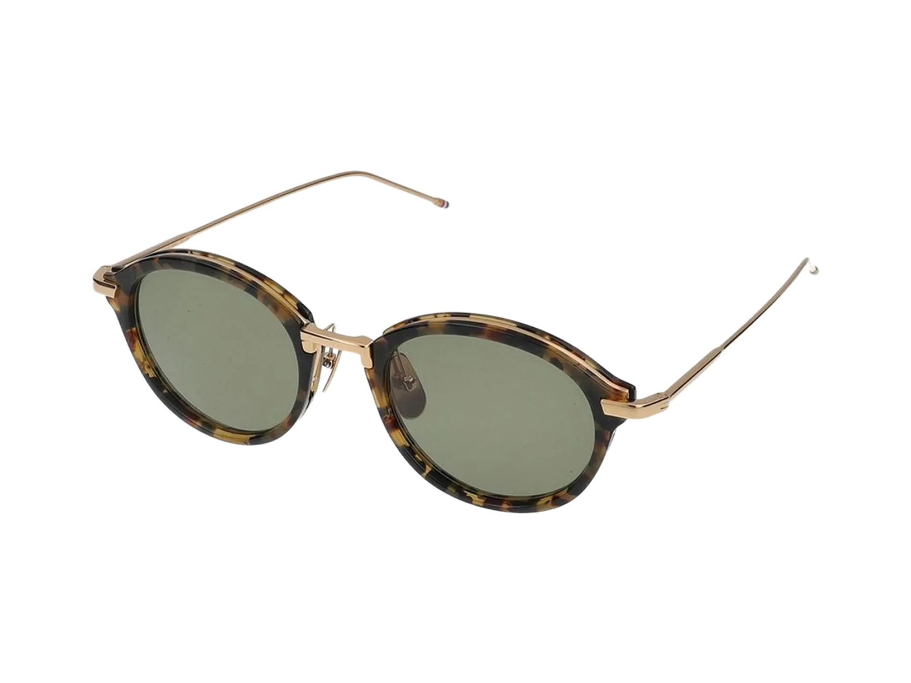Thom Browne UES011A sunčane naočare, boja Honey Tortoise, pogled iz ugla