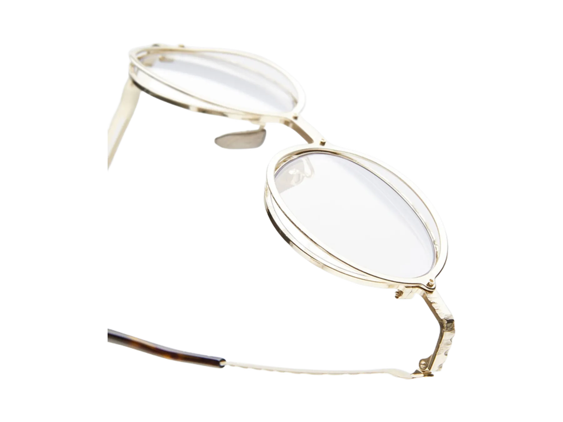 Kuboraum H16 dioptrijske naočare, boja Gold, detalj
