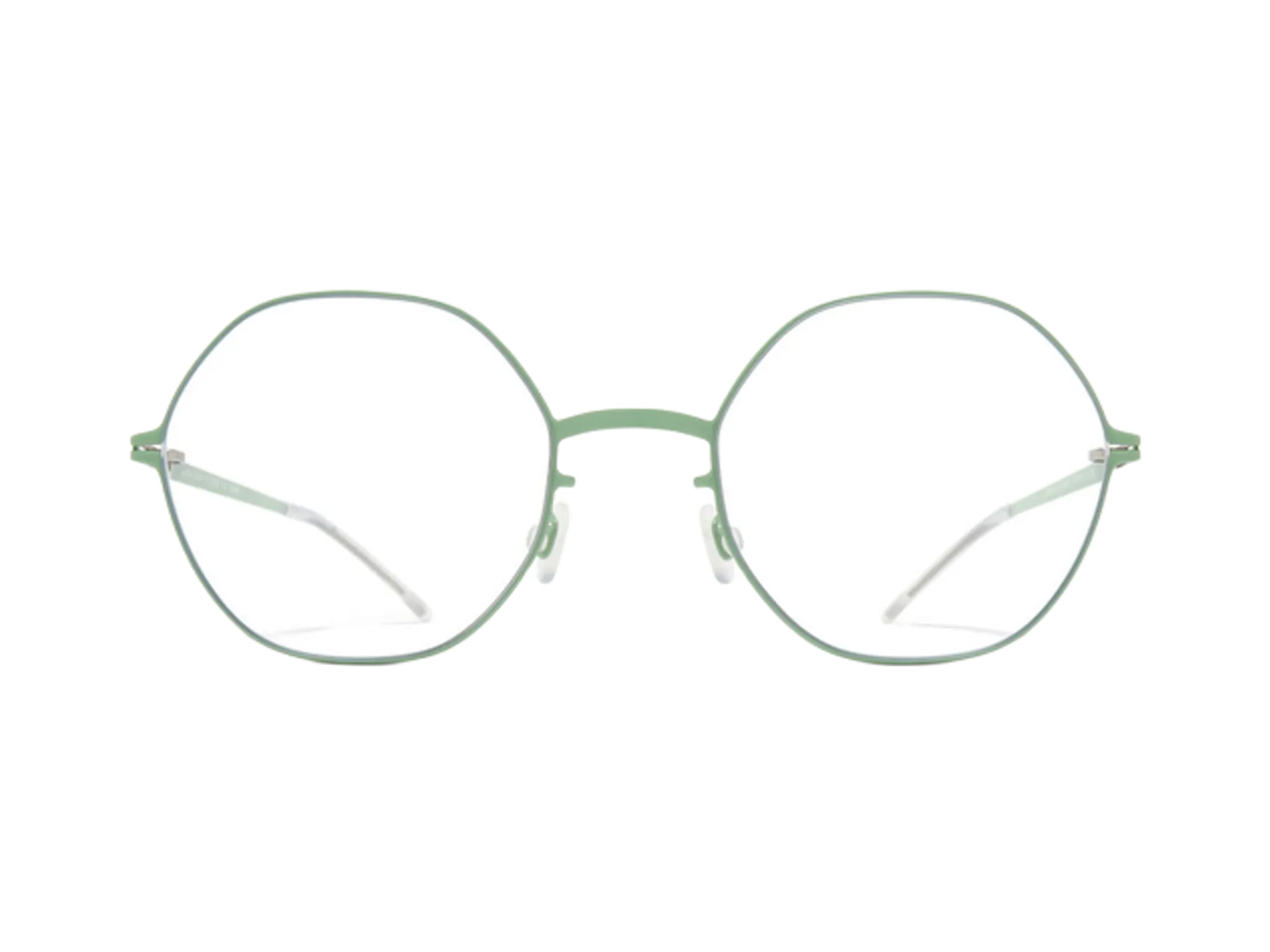 Mykita Eilish naočare, lovorovo zeleni okvir, spreda