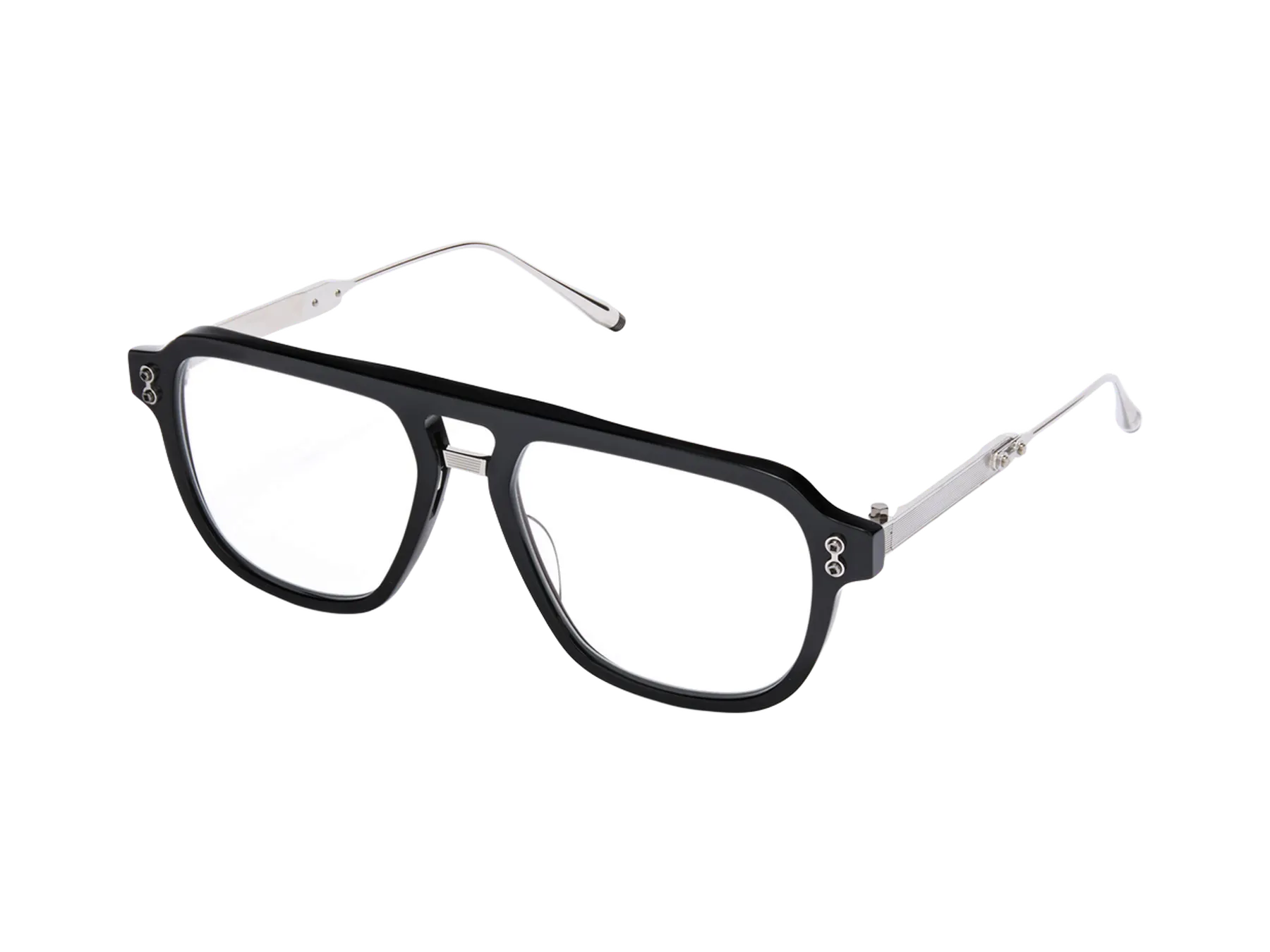 Akoni Argo dioptrijske naočare, boja Black/Shiny Palladium, iz ugla