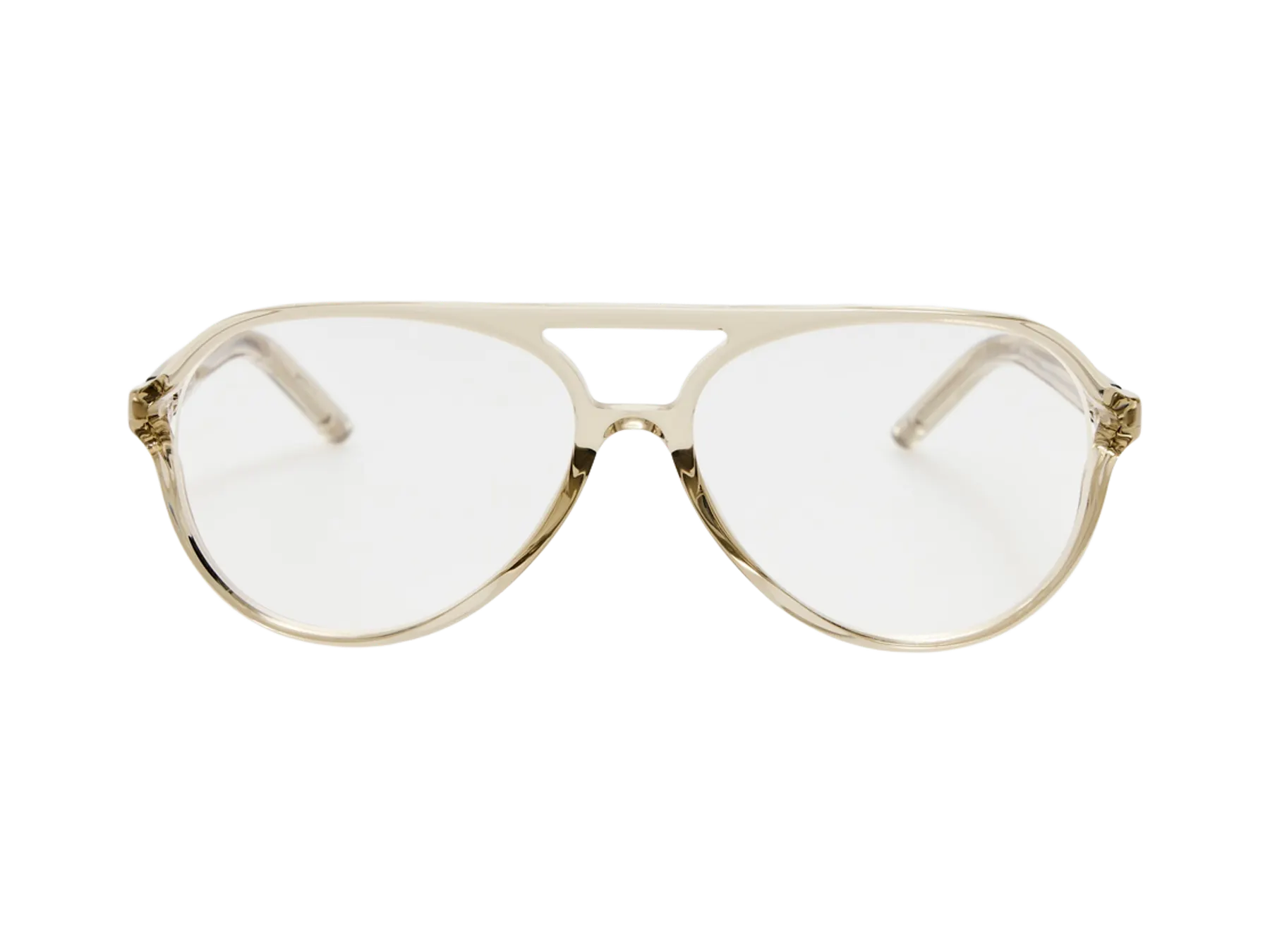 Jacquemus Pastro Optical optical glasses, colour Smoke, front view