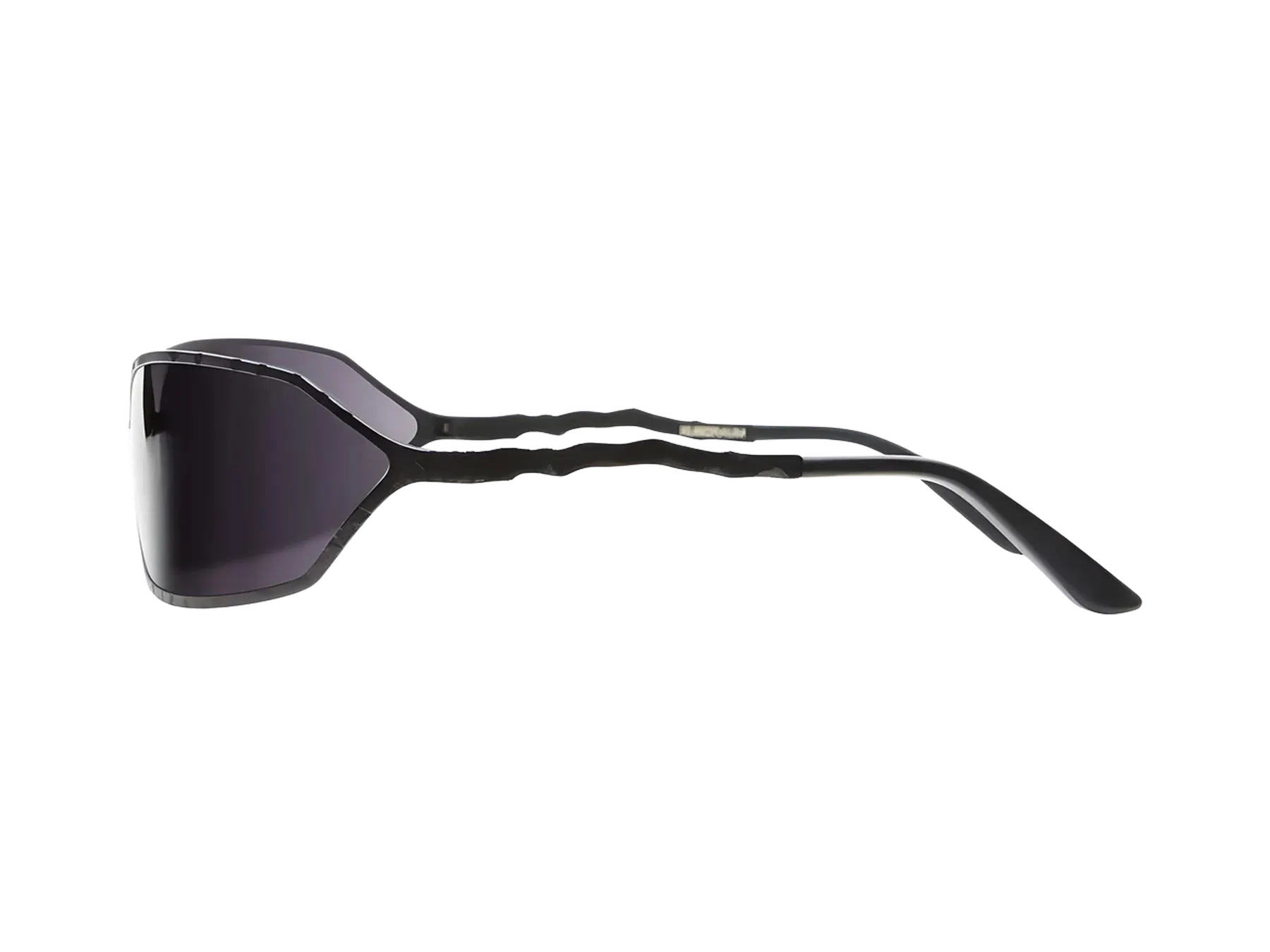 Kuboraum H30 sunčane naočare, boja Black Matt, metal, Grey staklo, leva drška
